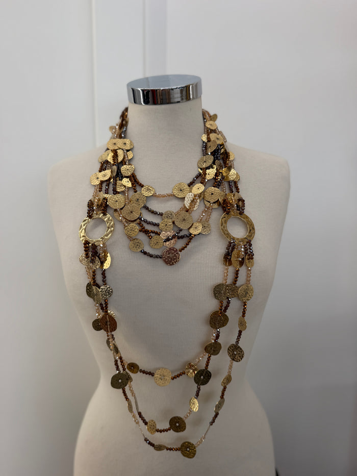 Collana doppia luminosa