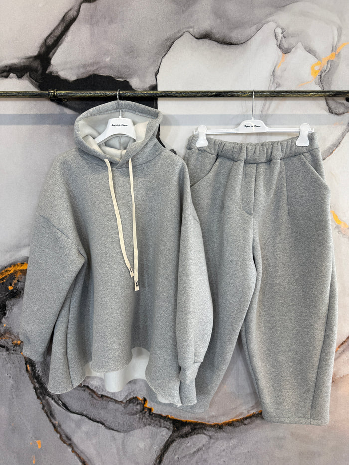 Completo Tuta Gabriella + Marino GRIGIO