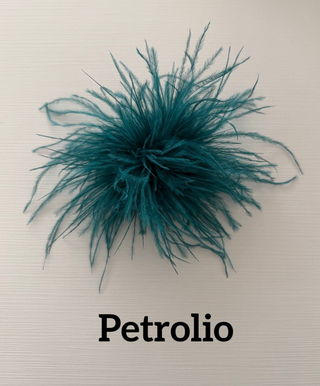 Small feather brooch