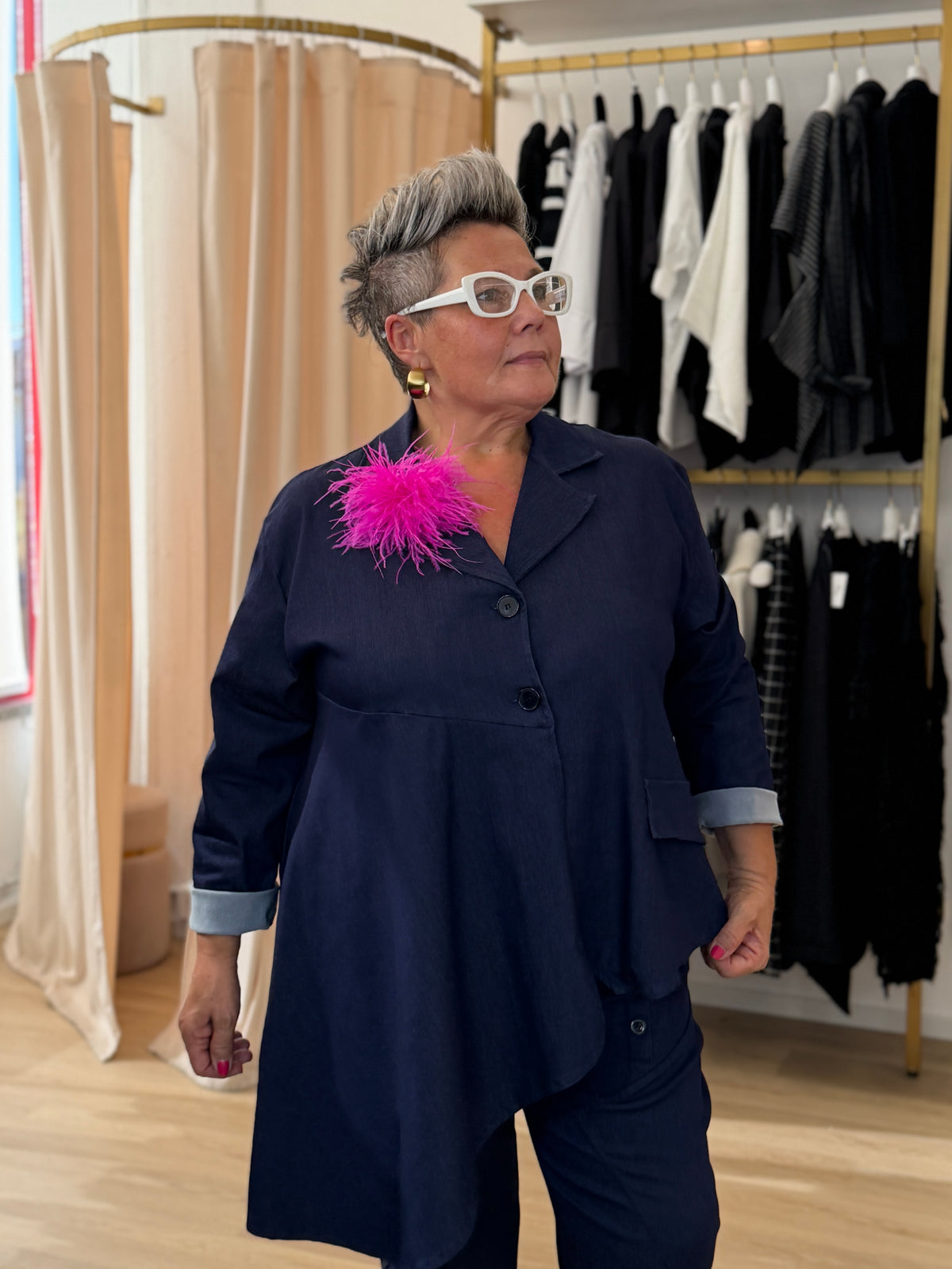 Giacca di jeans Ofelia