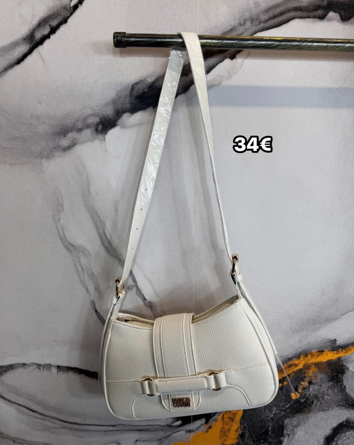 Borsa eco-pelle piccola con tracolla