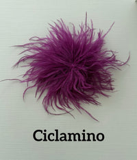 Small feather brooch