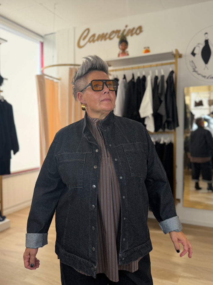 Giacca di jeans Cesare, BY FLO E POI