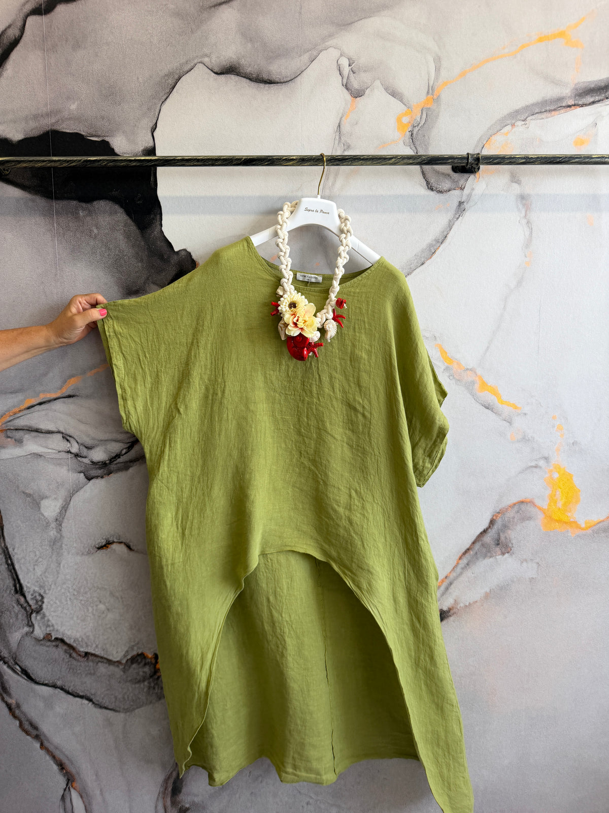 Casacca in lino Lucca