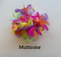 Large feather brooch