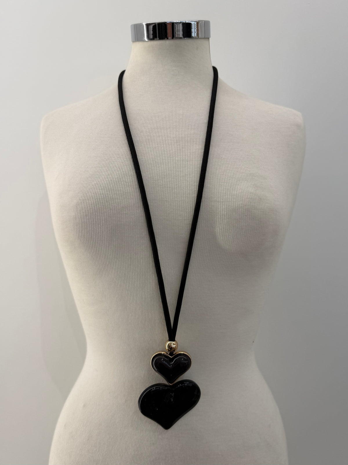 Collana doppio cuore