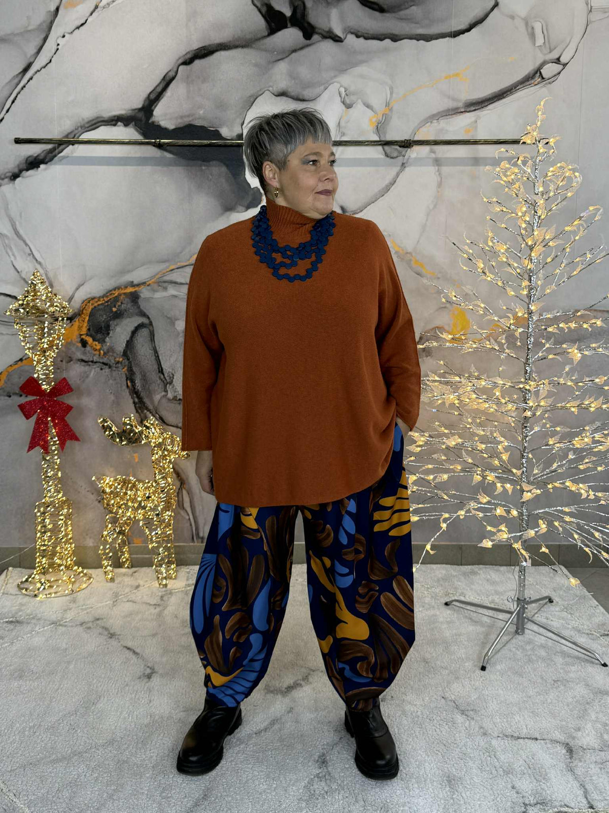 Pantalone Ned FANTASIA BLU