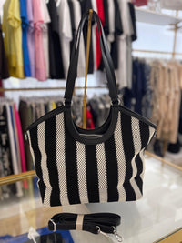 Borsa Coveri a righe