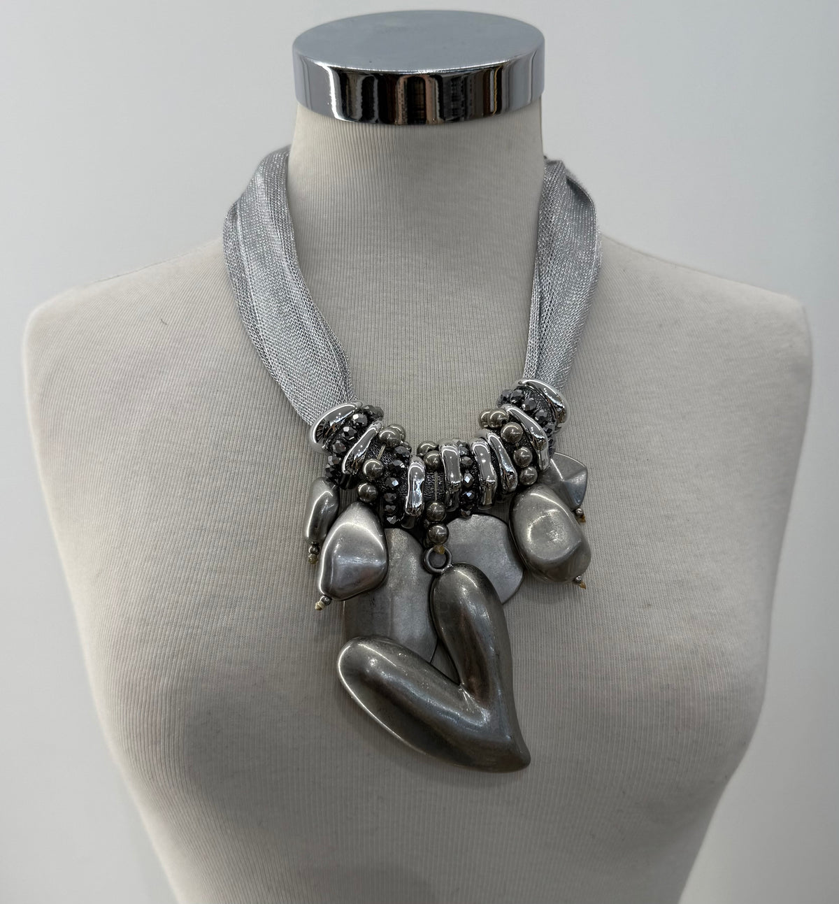 Collana corta cuore oro