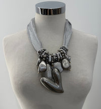 Collana corta cuore oro
