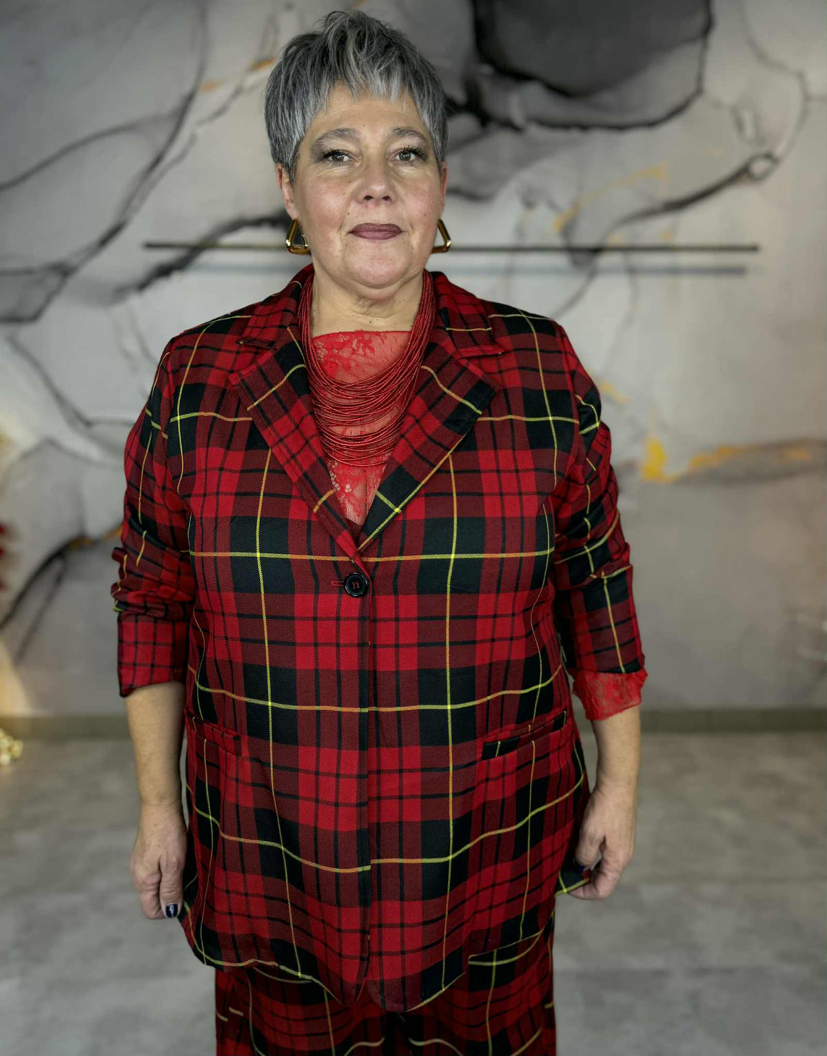 Giacca Tartan, DI FLO E POI