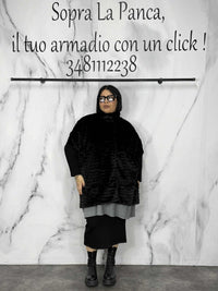 Giacca in ecopelliccia Tina