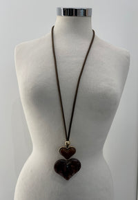 Collana doppio cuore