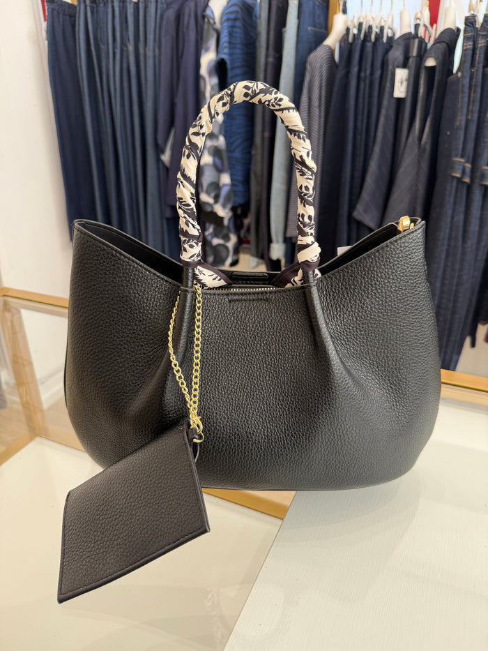 Borsa manico foulard