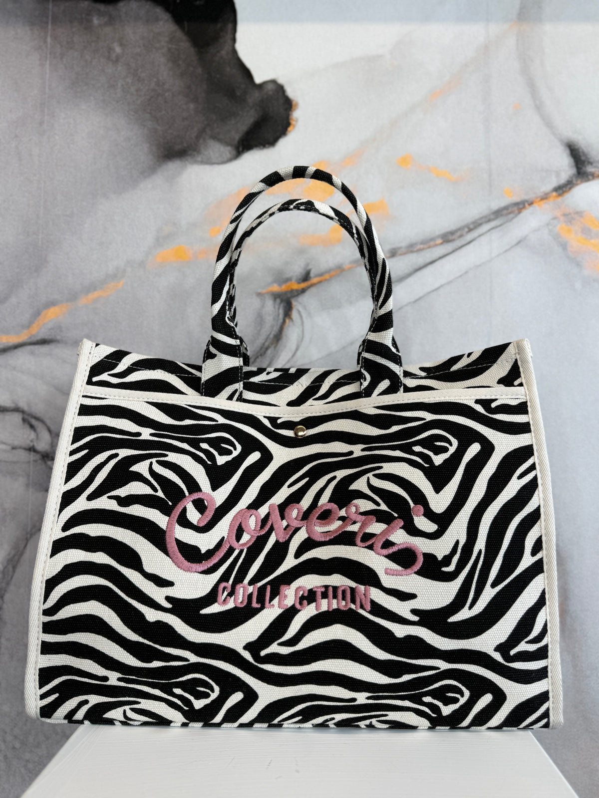 Zebra Print Animalier Bag