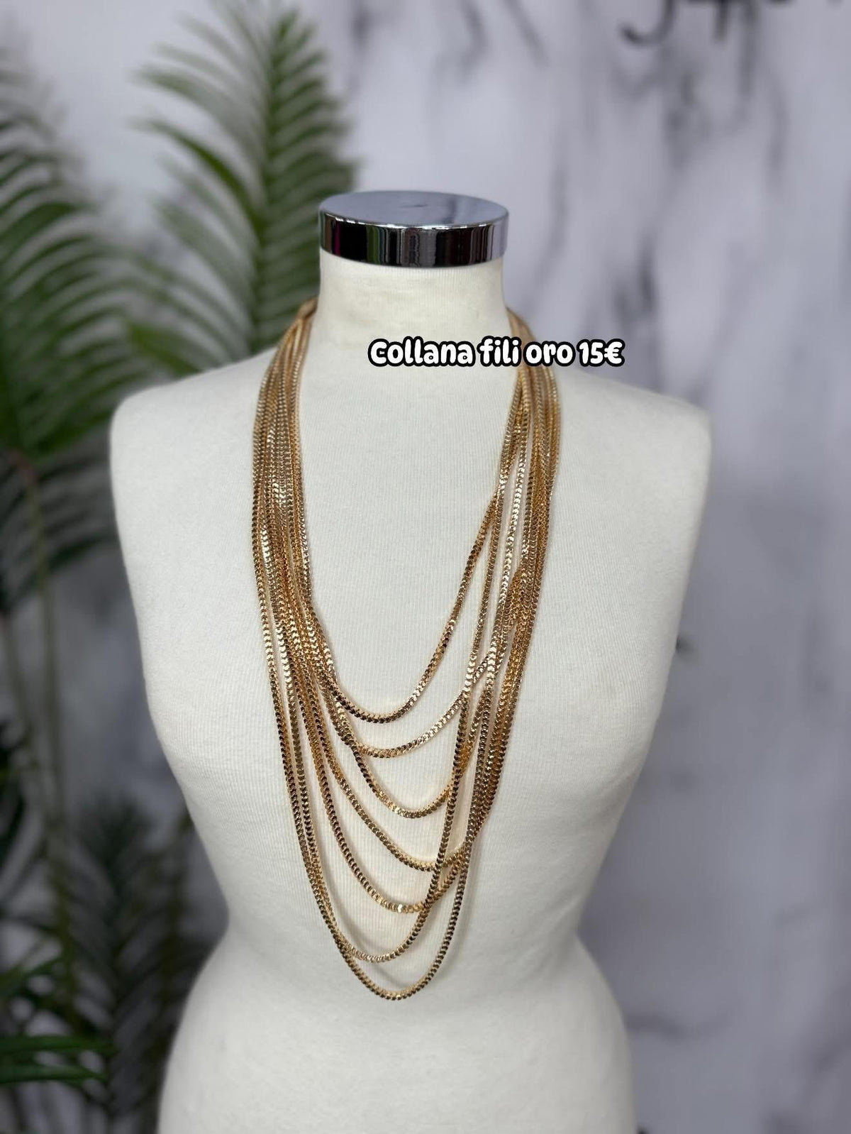 Collana fili semplici