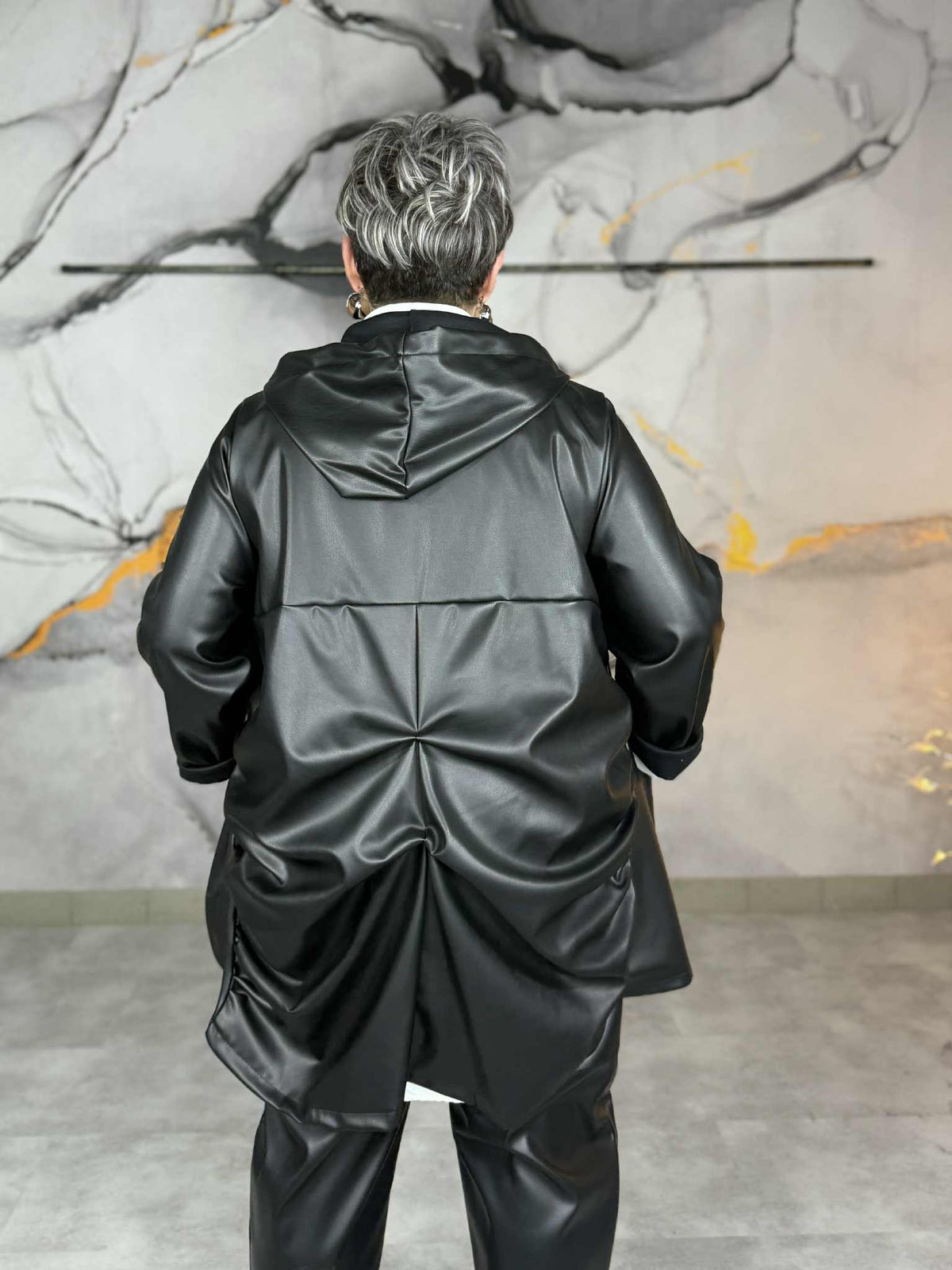 Giacca in ecopelle Ben