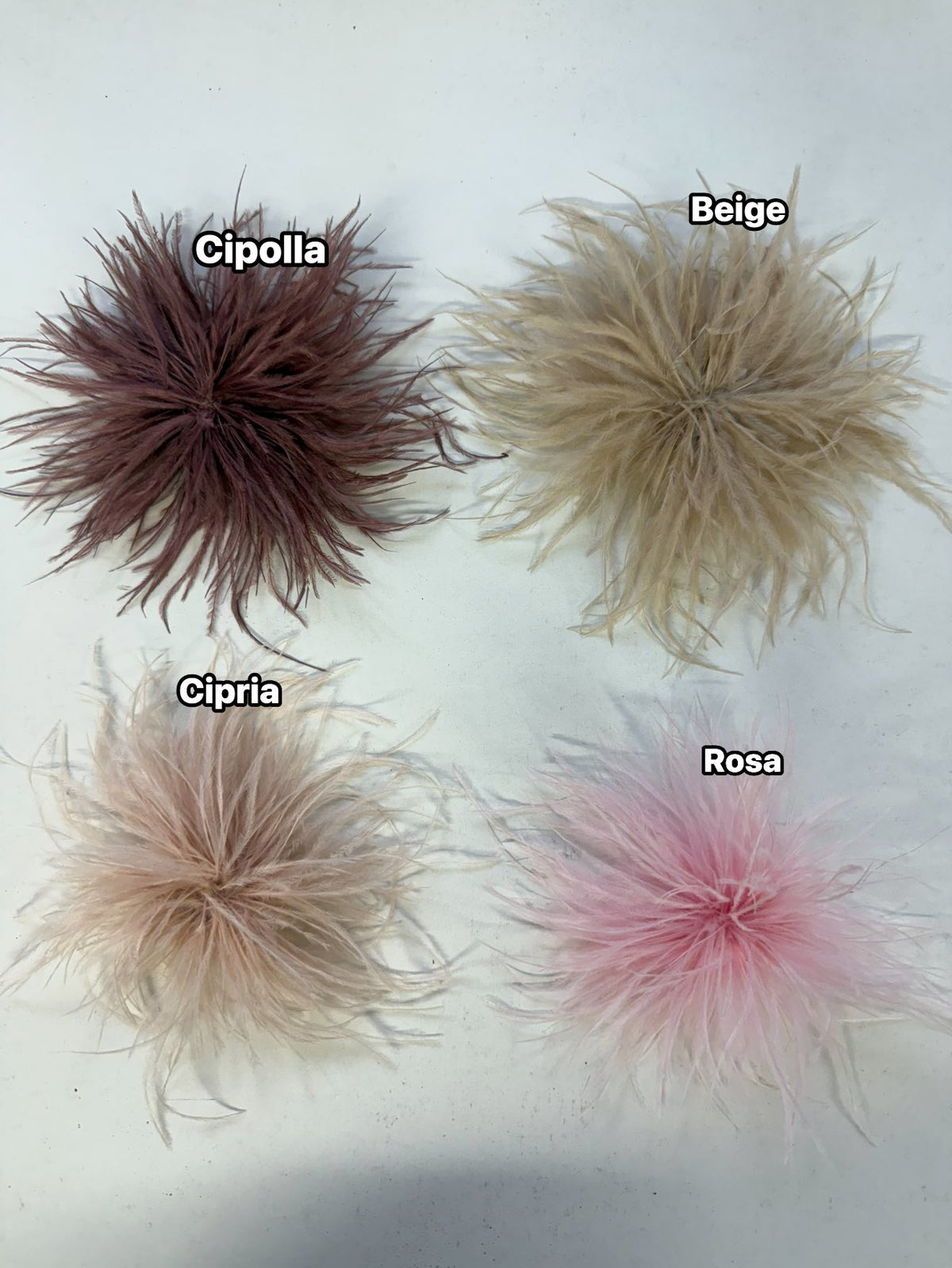 Spilla piuma piccola