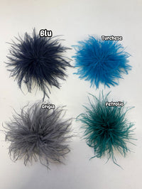 Spilla piuma piccola