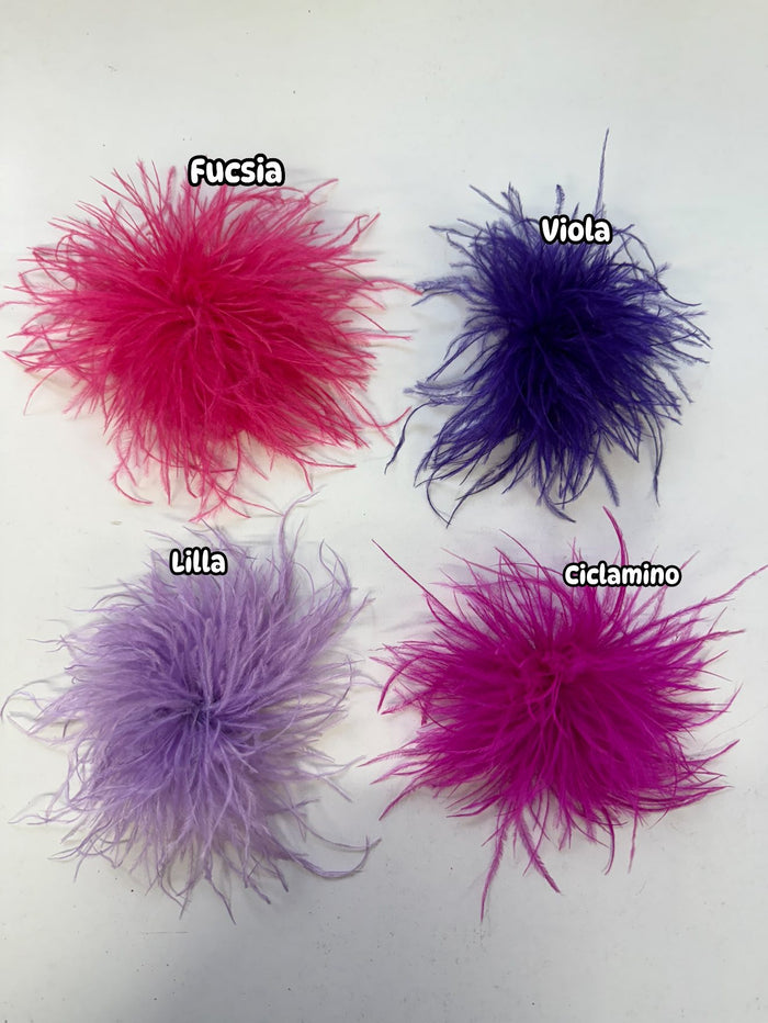 Spilla piuma piccola