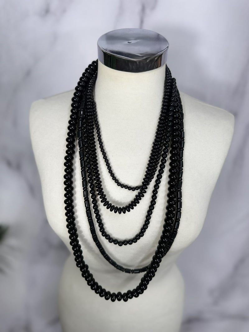 Collana più fili perle