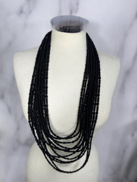 collana fili lunghi elasticizzati