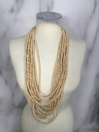 collana fili lunghi elasticizzati