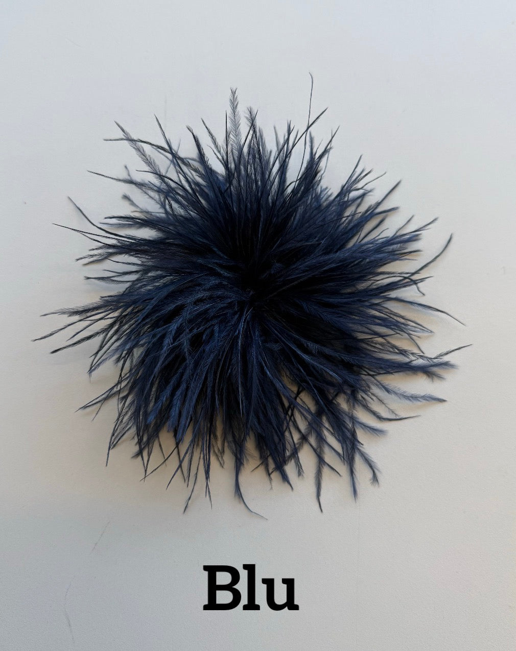 Small feather brooch