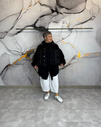 Giacca di jeans Borchie