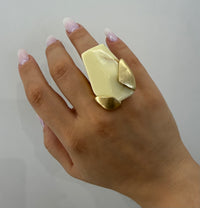 Anello pietra marmo elasticizzato