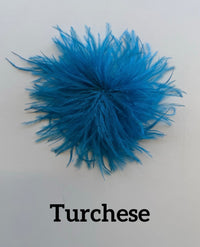 Small feather brooch