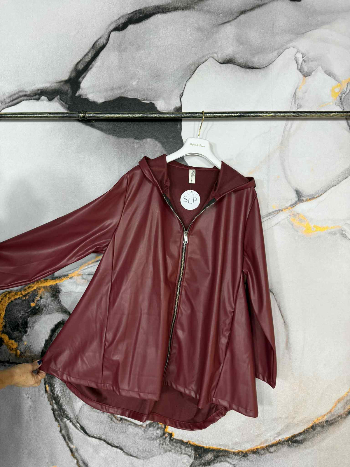 Giacca in ecopelle Ben