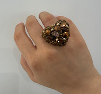 Anello cuore elasticizzato
