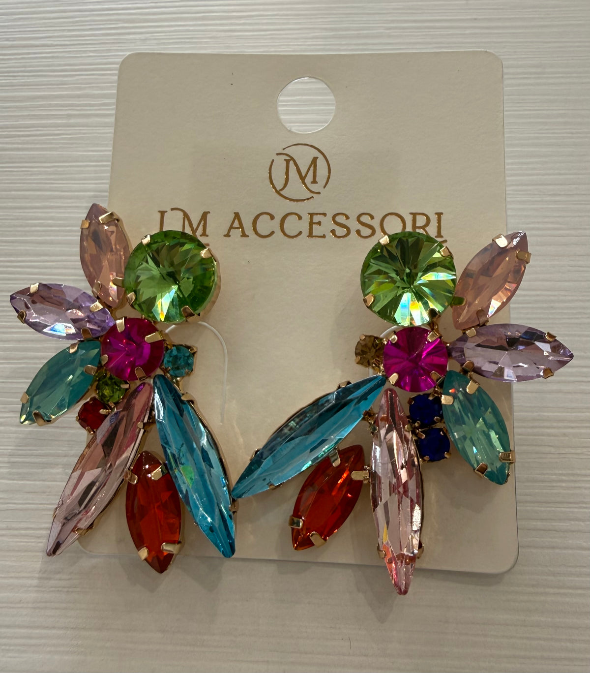 Colorful Crystal Earring
