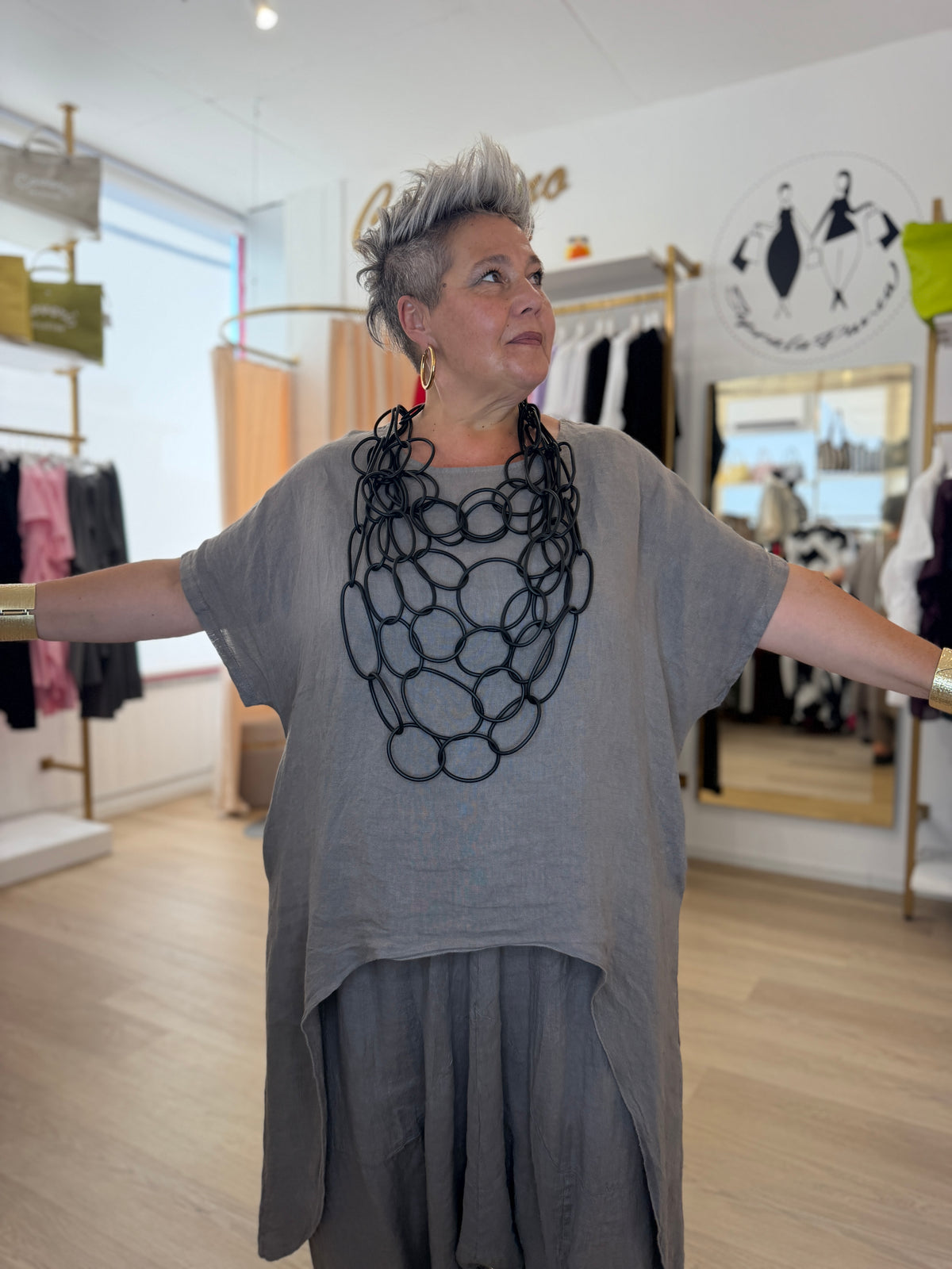 Casacca in lino Lucca