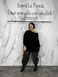 Jeans bombolino maculato, di FLO E POI