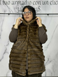 Gilet in ecopelliccia Mowgli, DI FLO E POI