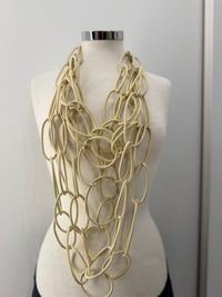 Collana catena gommata