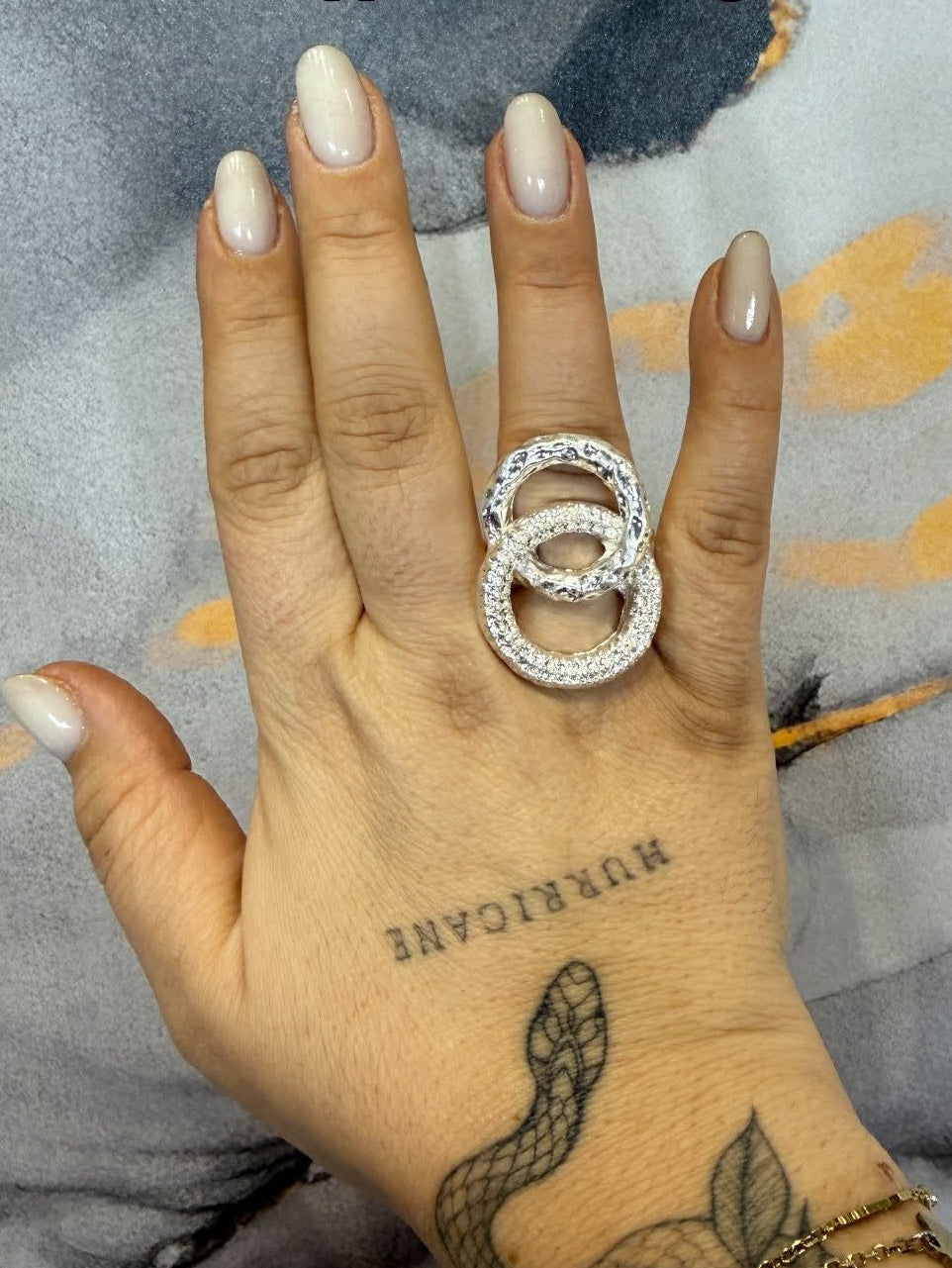 Anello Doppio Cerchio