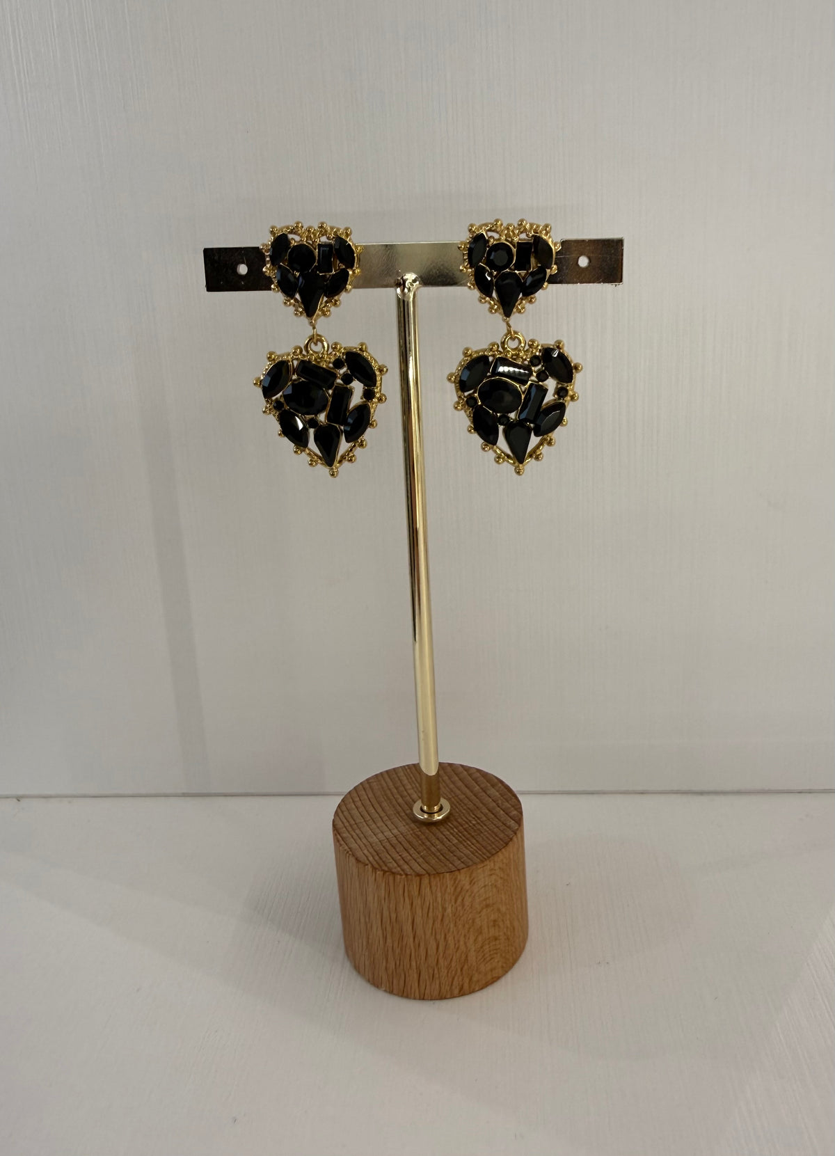 Orecchini doppio cuore