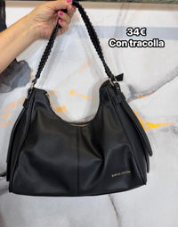 Borsa manico intrecciato