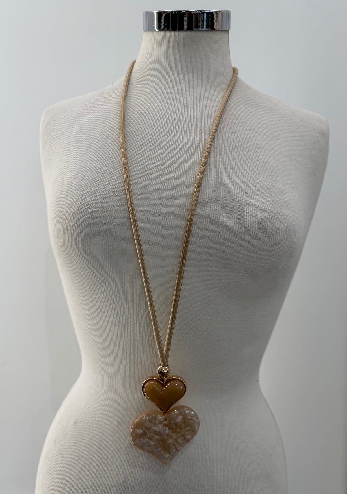 Collana doppio cuore