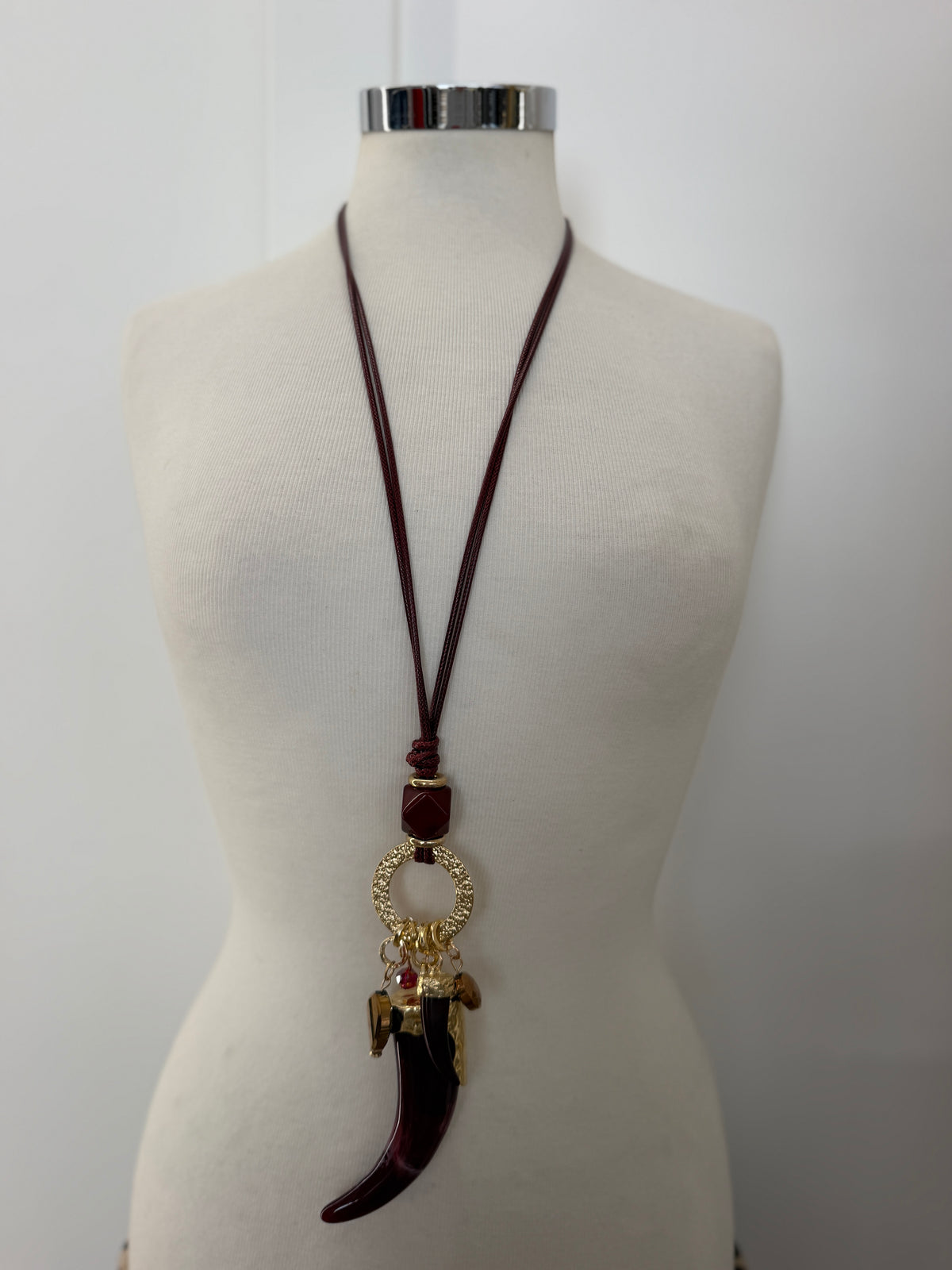 Collana cornetto lunga