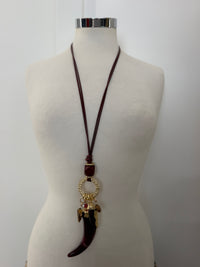 Collana cornetto lunga