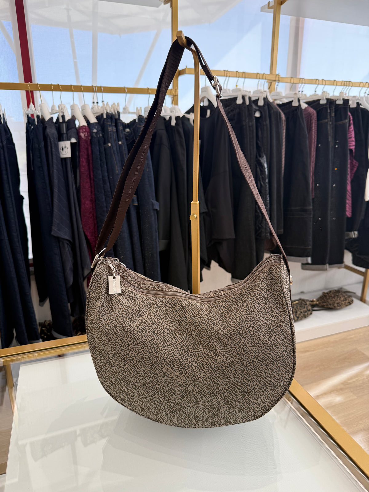 Borsa fantasia doppia cerniera