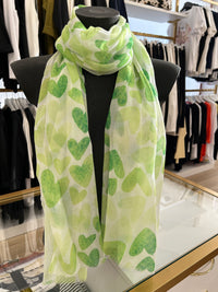 Foulard cuori sfumati