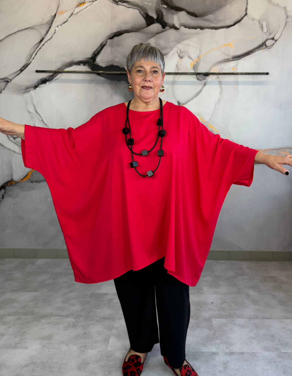 Laura Tunic RED