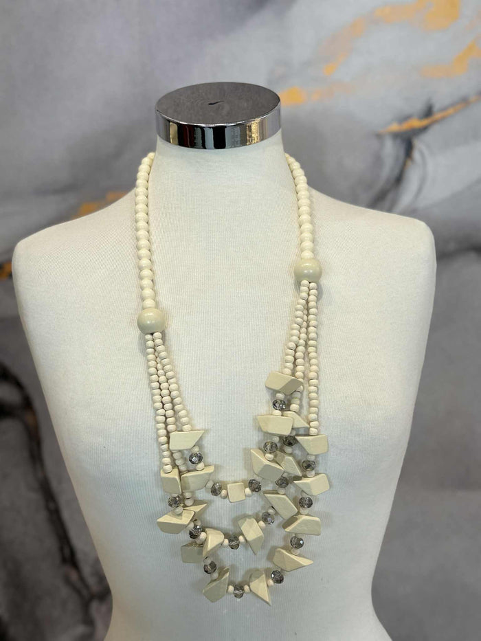 Collana cristalli burro