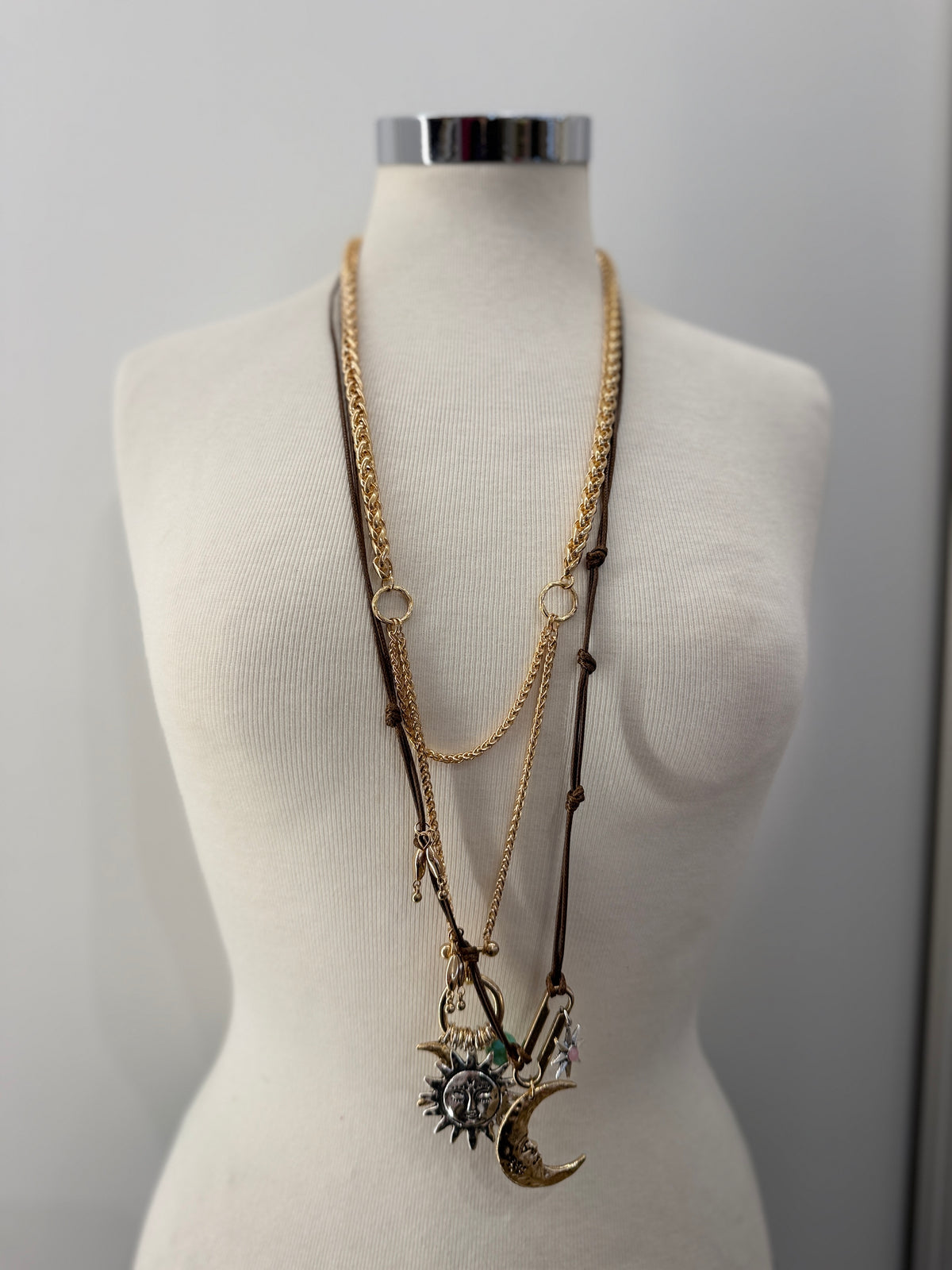 Collana Sole e Luna