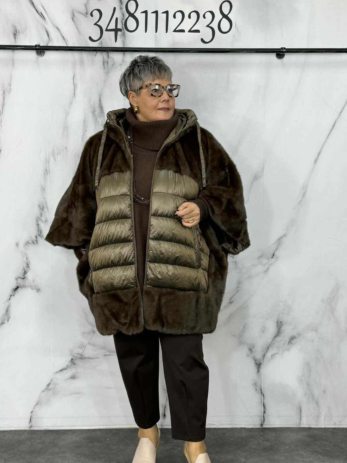 Mantella Piumino Drusilla